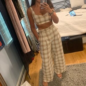 COPY - Plaid two piece set